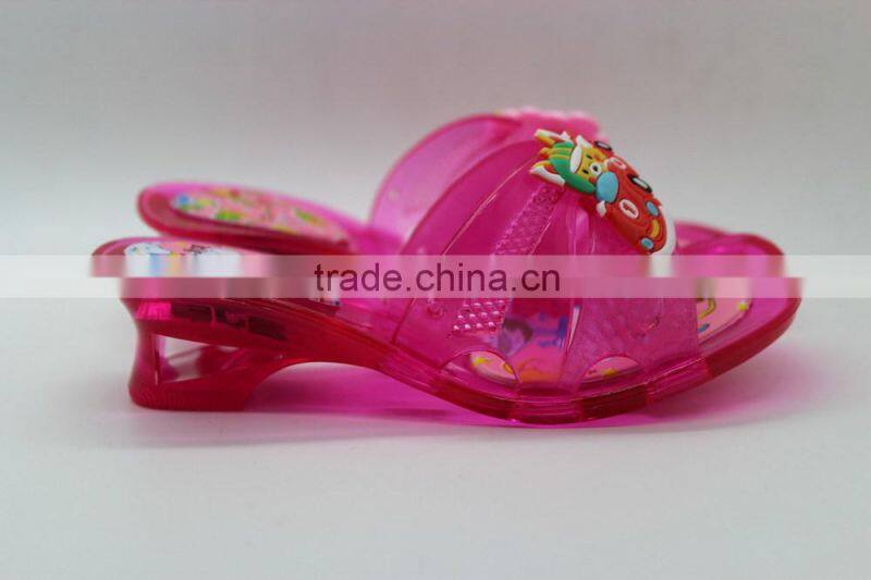 Girl pean dancing sandals gel sandals