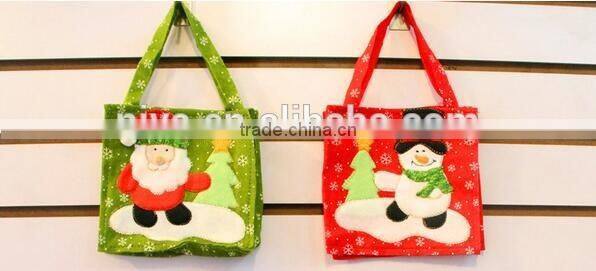 Xmas Festival Present Christmas Santa Claus Candy Gifts Bag Sack Stocking Filler