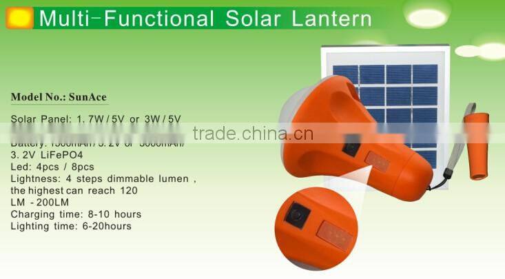New Portable Solar Camping Lamp