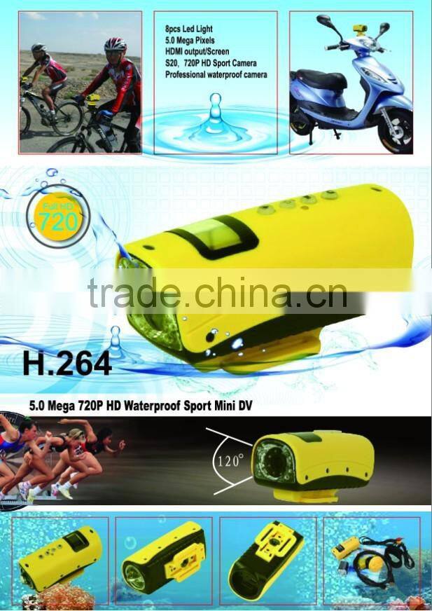 Sport camera / waterproof sport camera / wifi sport camera