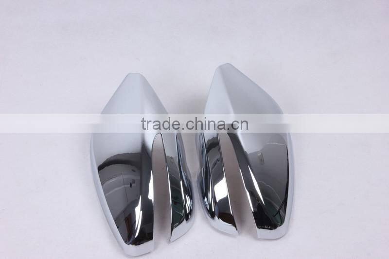 CHROME DOOR WING MIRROR TRIM COVERS MIRROR COVER FOR AVANTE 2012-2013
