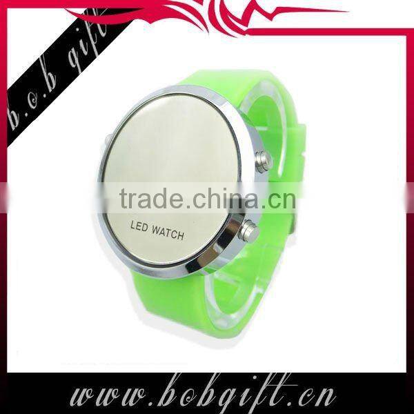 2014 hottest cheap LED silicone watch band