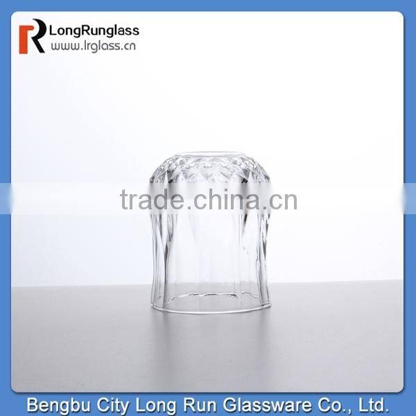 LongRun alibaba china bengbu Creative design nice quanlity hand cut crystal glass cup for wine chinese tableware