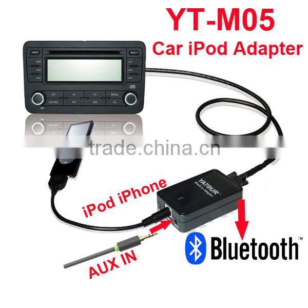YT-M05 Yatour Car audio iPhone/iPod digital music kit/Player>Bluetooth Kit support