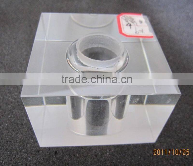 Gold crystal lamp shade