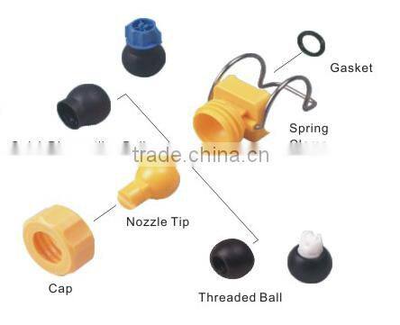 Adjustable ball eyelet clamp nozzle,adjustable clamp nozzle