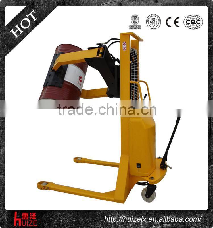 600kg 2.5m Semi Electric Paper Roll Stacker in Forklift