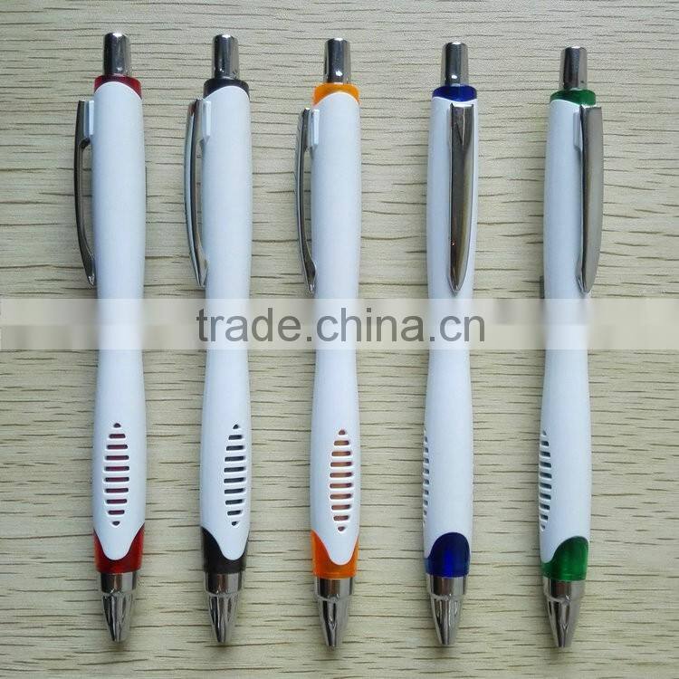 High demand import products chromed neb and plunger good quality plastic pen