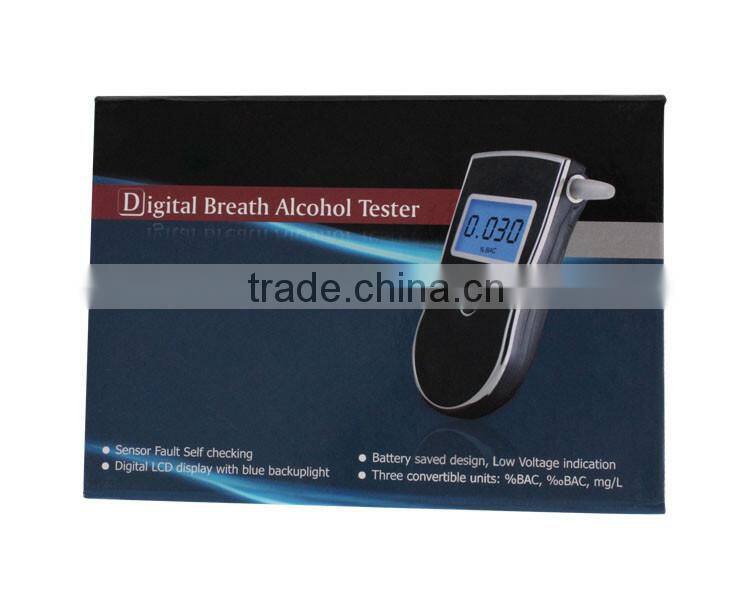 Digital porable alcohol breathalyser