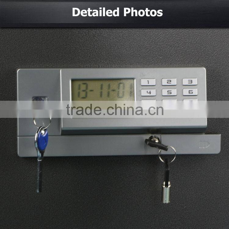 new digital electronic safe box with thick steel , office safe for the valuables and jewellery