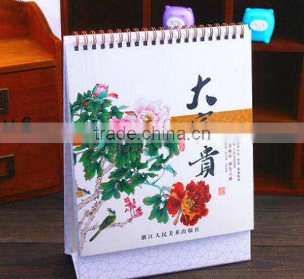 BJXHFJ Lamination wholesale custom desktop calendar