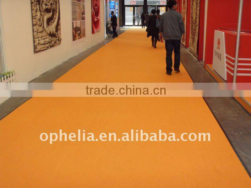 100% polyester Needle Punched Nonwoven Exhibition Carpet