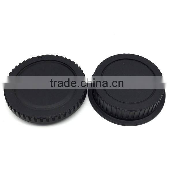Manufacturer Wholesale Black Plastic Rear Lens Cap for Camera