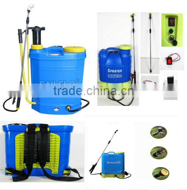 Sailflo 12V 3.8L/min 70psi 16 liters battery pesticide sprayerr