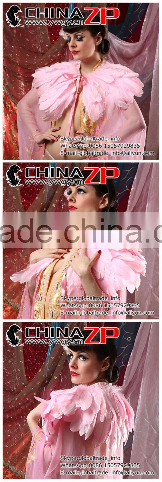 Gold Supplier ZPDECOR Wholesale Beautiful Dyed Satinettes Tiffany Blue Plume Goose Feathers Trim