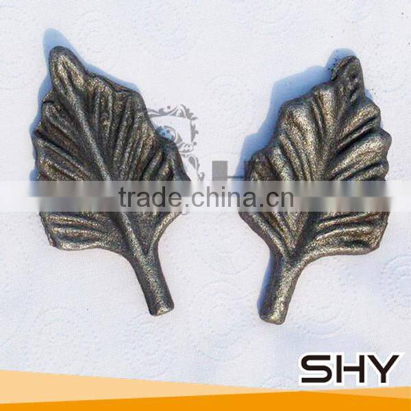 Decorative Leaf Cast Iron Craft Designs for Sale