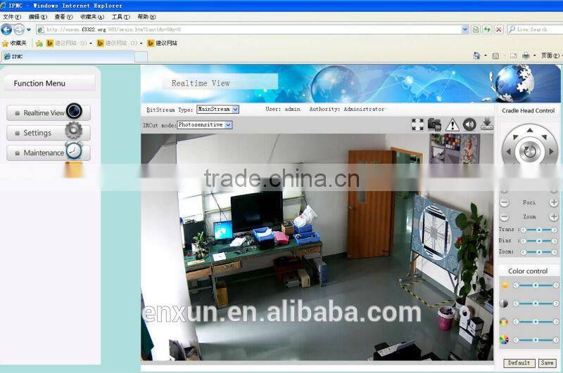 security camera dome plastic supply 1.0MP 720P cheapest