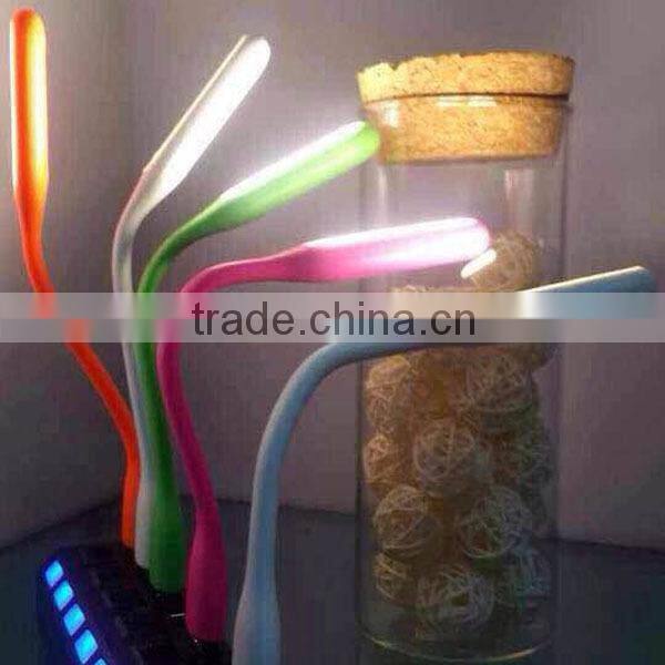 China factory mini flexible USB LED lamp soft light/eye-care
