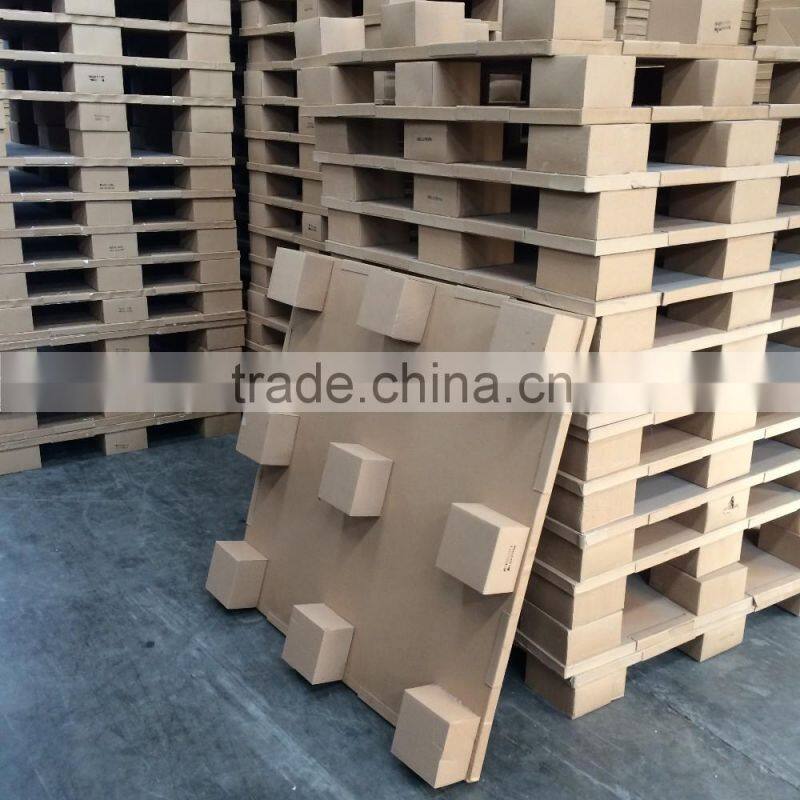 Thickening type honeycomb paper pallet composite paper pallet