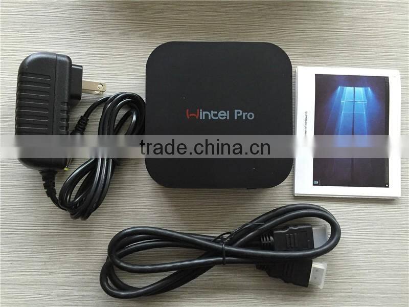 Dragonworth OEM/ODM W8 Pro Mini PC Box win10 OS Intel 2GB/32GB Win Box Wintel Pro 2.4G Wifi BT4.0 Smart TV Box Wintel Pro W8 Pro