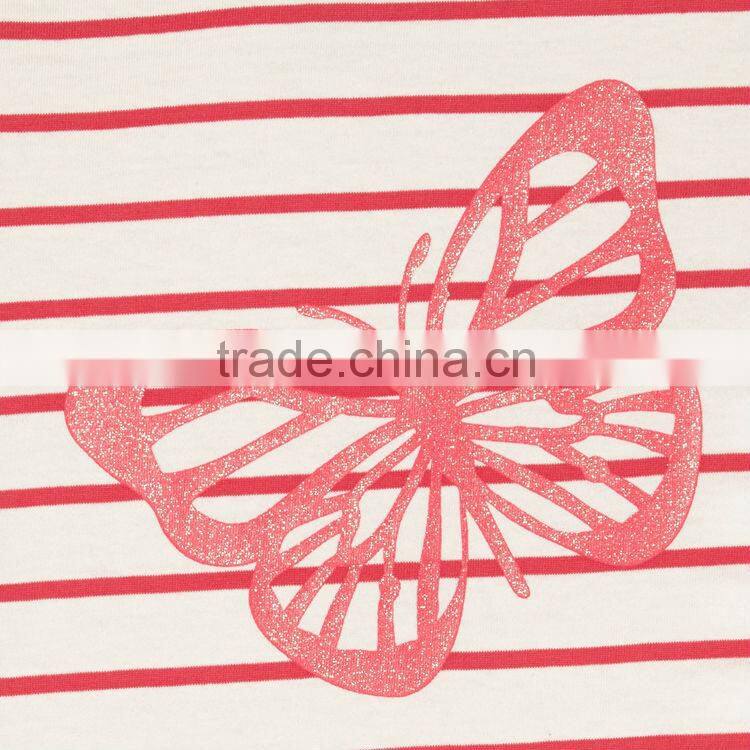 2014 new stylish girls t shirt kids printed t shirts bulk wholesale