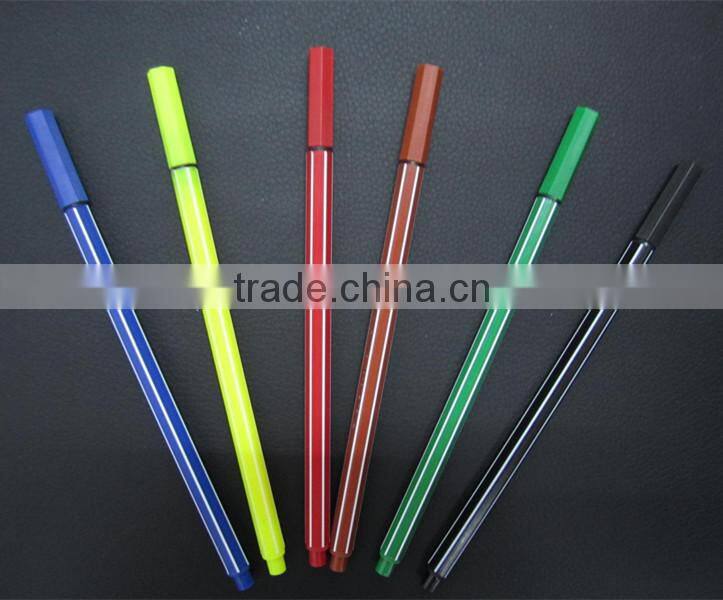 colorful fine line marker sign pen