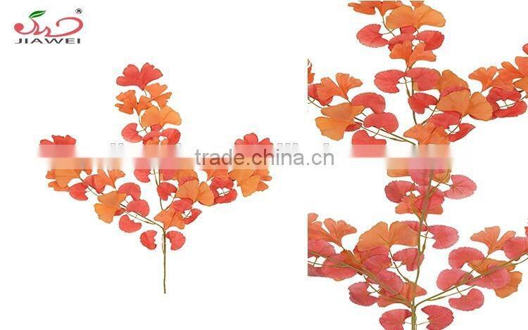 2016 YIWU Arts&Crafts fabric wholesale indoor artificial leaves