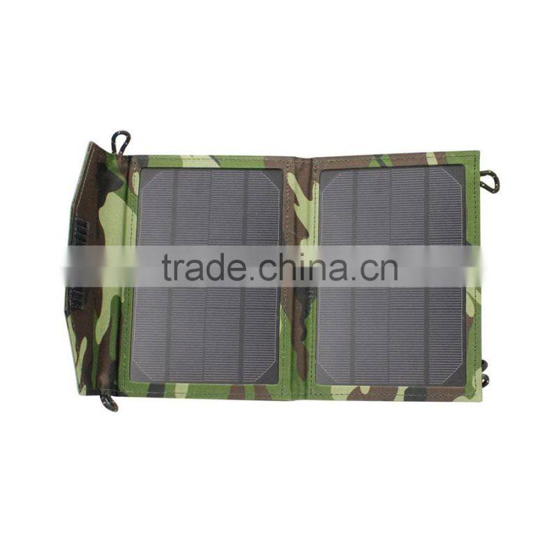 Factory 2016 hot selling foldable 5A 2A solar panel charger for laptop
