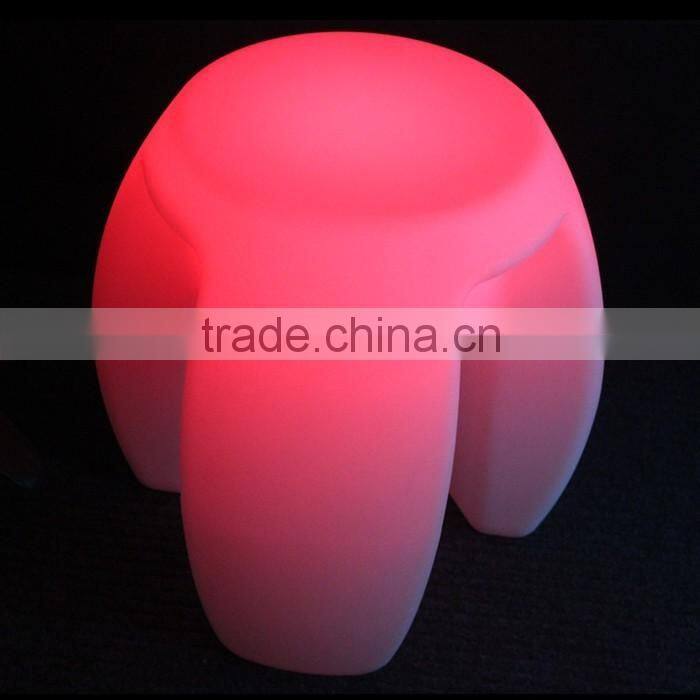 Unique LED colour changing bar stool/Rechargeable Decorative Led Bar Chair Led Bar Furniture