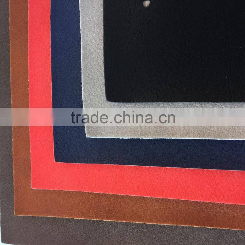 Embossed litchi synthetic PVC leather high quaker imitation leather for car seat faux leatherlity thic