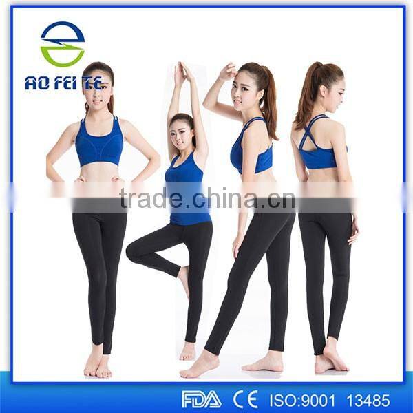 Womens Custom Nylon Compression Active Workout Fitness Sports Gym Wear Wholesale