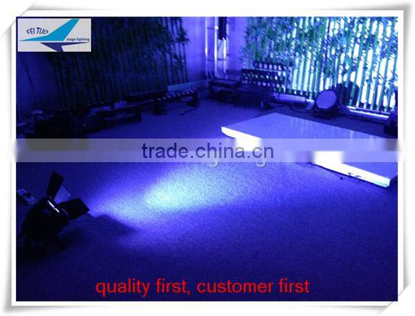 LED Studio Flash Light 180w or 200w COB Par Light With Aluminum Alloy Black Light Body