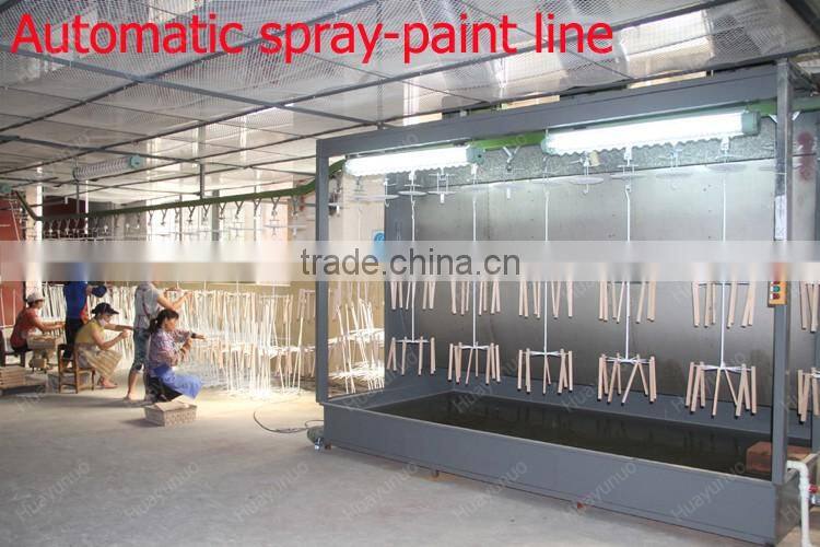 Natural Rubber Wood Folding 8 Wine Bottle Holder WK5378