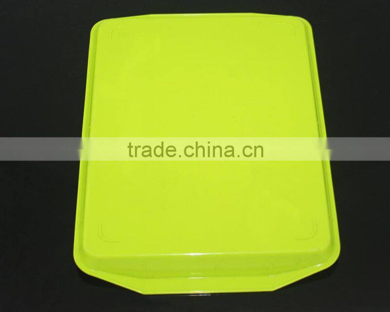 2015 hot selling manufacter wholeasle OEM colorful Melamine hospital food trays with handle