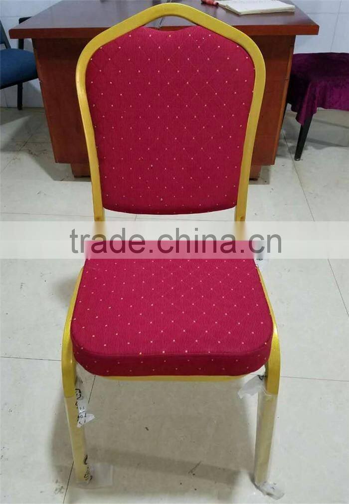 Metal banquet chair stackable chair cheap restaurant chair SDB-206P