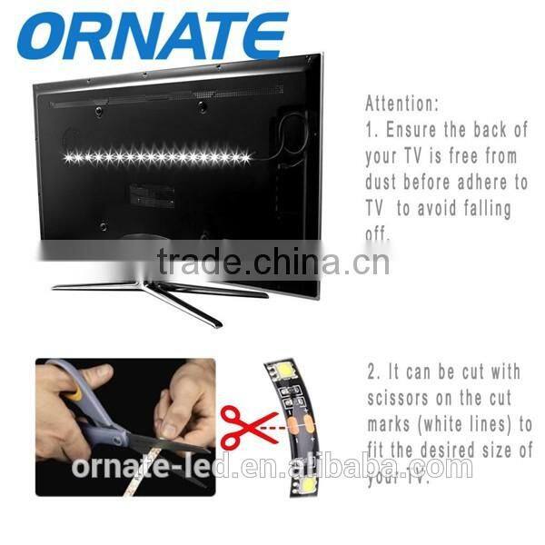 0.5m 30leds 5v 5050 3528 2835 smd usb cable led strip light lamp