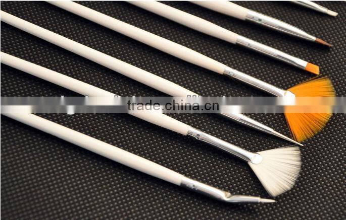 DANIWER 15PCS best cheap Nail art brush set