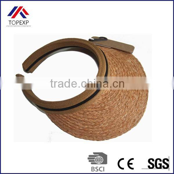 Unique Straw Hat Durable Visor Hat