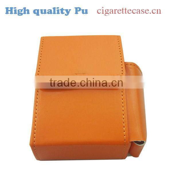sunny pu leather cigarette case cigarette holder leather pouch for cigarette pack