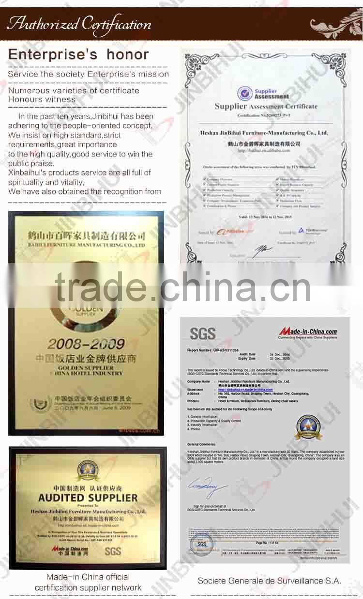 Wood Imitation Aluminium Dining chair(BH-FM8037)