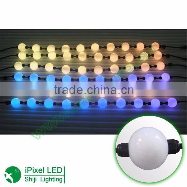 50mm led matrix dmx pixel outdoor led string ball light