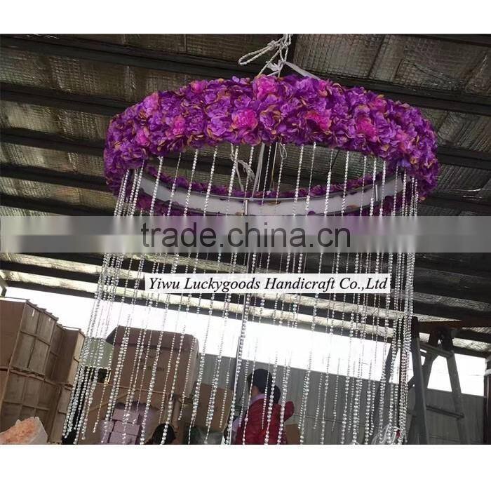 LDJ559 white wedding hanging circle wholesale