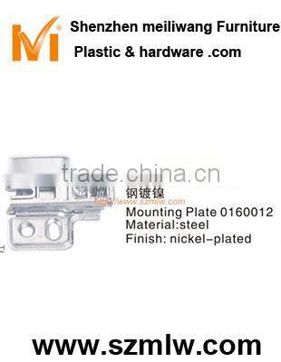 165 degree half overlay concealed hinge