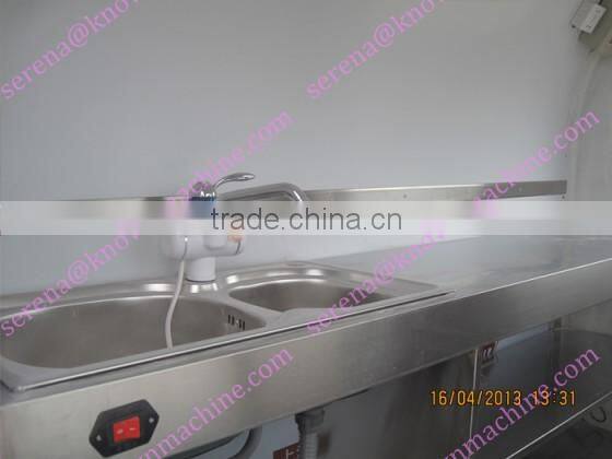 popular street food vending cart/commercial food carts/mobile food cart