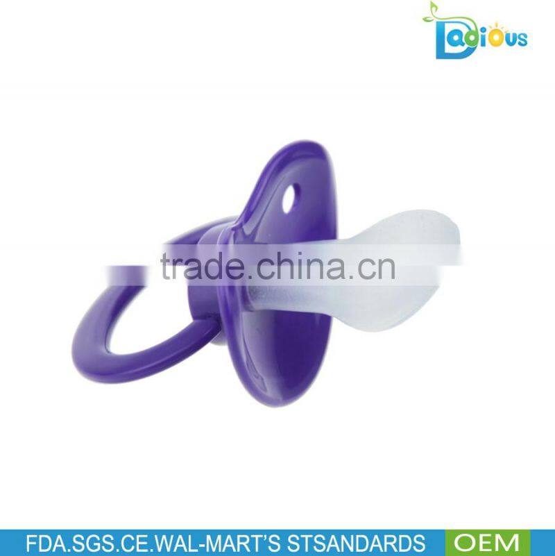 The Best selling Glittery color Dummy Pacifier Large for Adult Baby