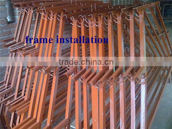 Automatic layer chicken cages, poultry farm cage for 120 chickens