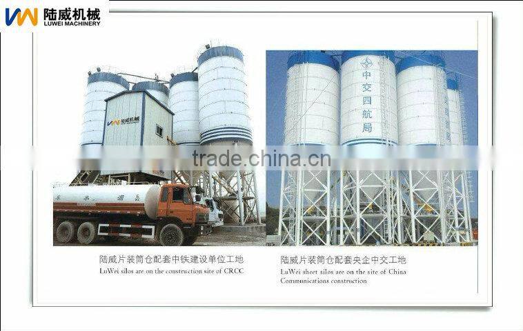 100ton hopper bottom cement silo