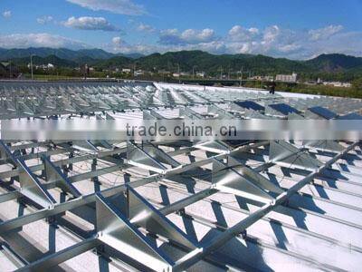 Galvanized perforated Square tube for Solar photovoltaic stents/Solar Stand / solar mounting bracket 60x60