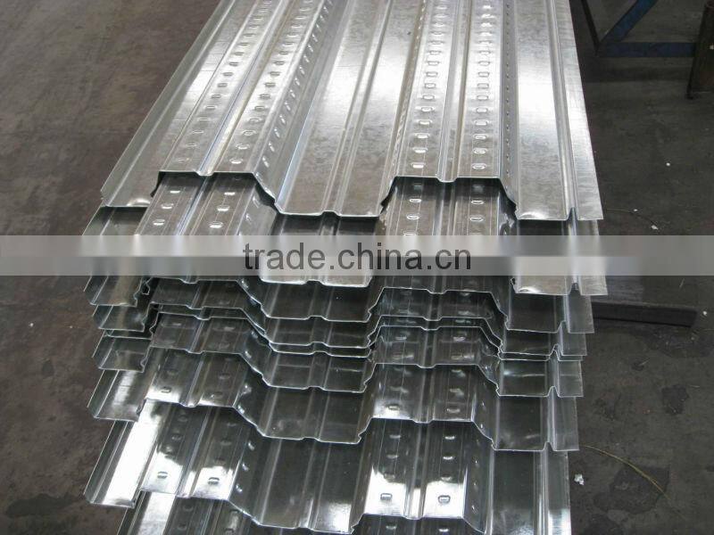 Low price Zinc coated floor decking sheet/floor steel plate /Galvanized steel plate