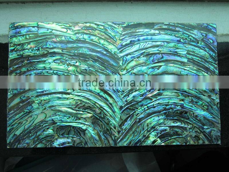 Thick natural abalone paua shell paper shell inlay